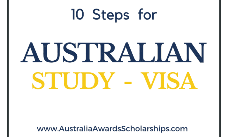 10 Steps for Australian Student VISA Application