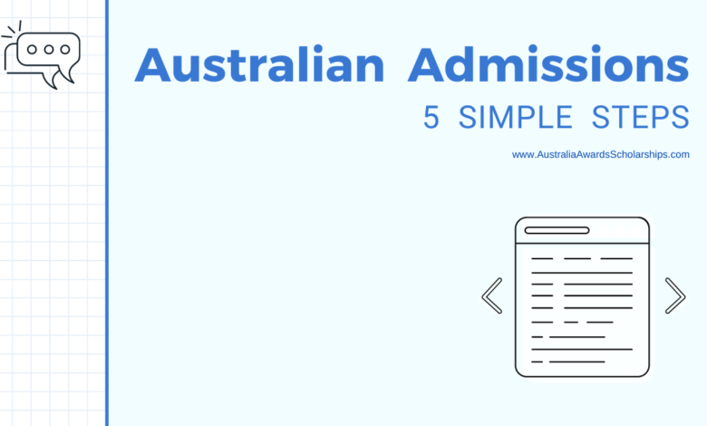 6 Steps to Apply for Admissions in Australian Universities