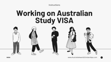 Working on Australian Study VISA